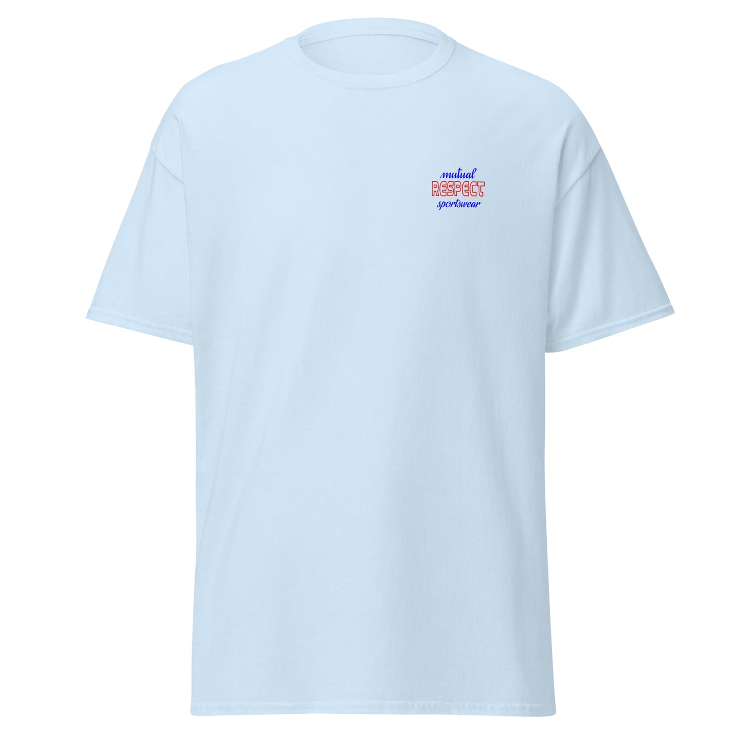 CLASSIC MEN'S COTTON TEE - also available in WHITE, LIGHT-BLUE and SKY colors