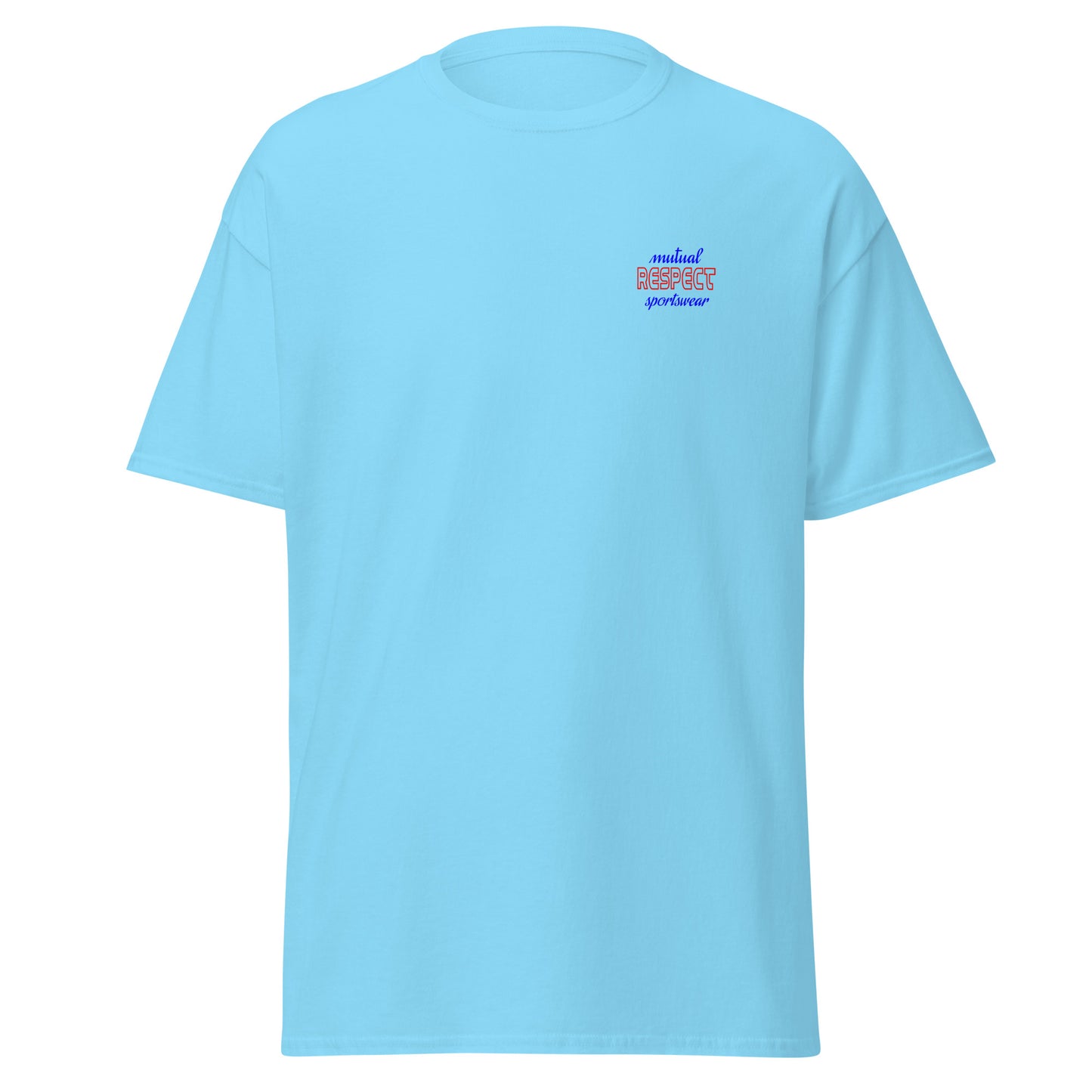 CLASSIC MEN'S COTTON TEE - also available in WHITE, LIGHT-BLUE and SKY colors