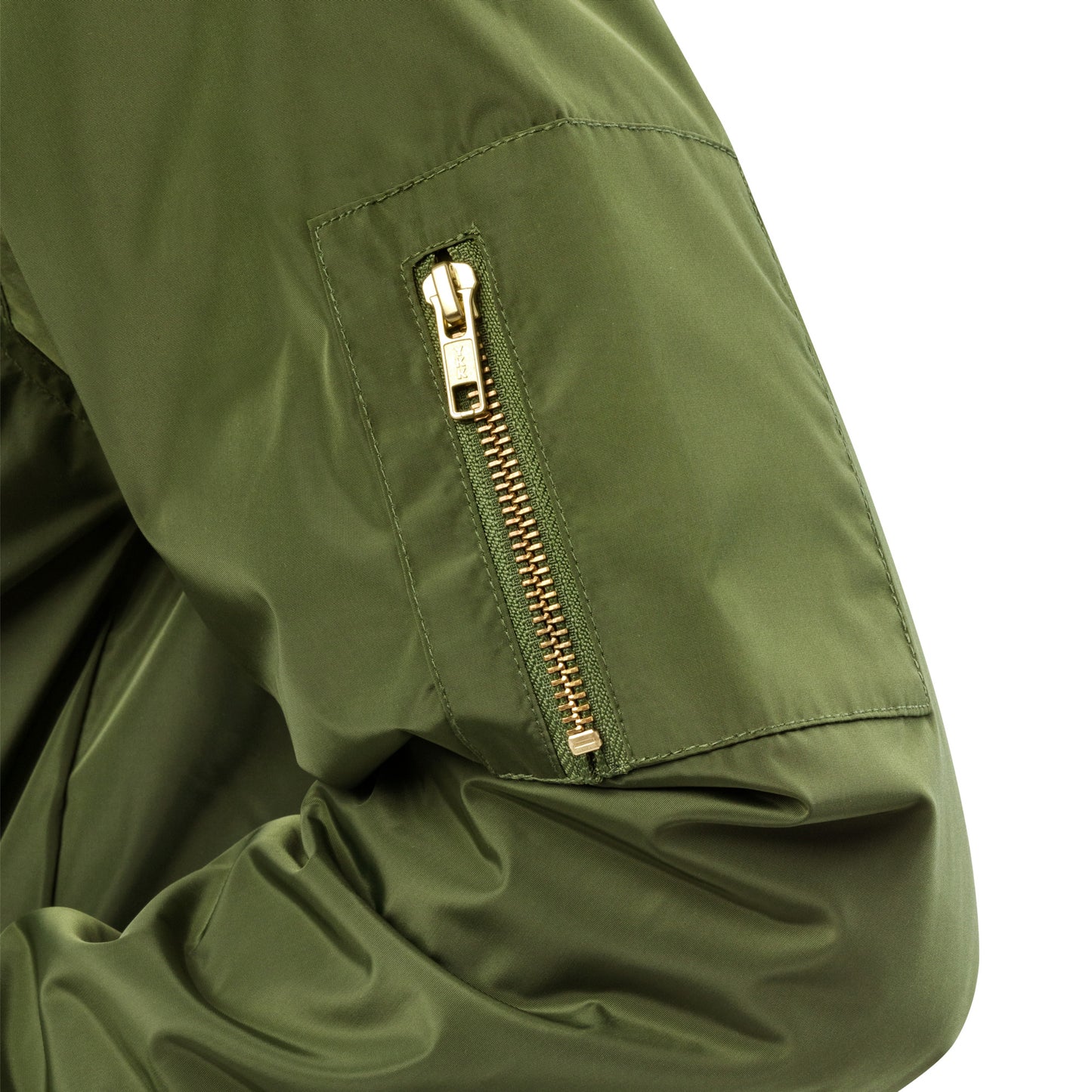 Navy Green Embroidered Premium bomber jacket