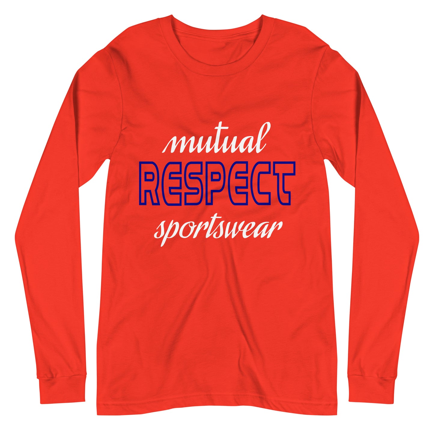 UNISEX LONG SLEEVE TEE- also available in MAROON, MILATARY GREEN, POPPY, STORM and GOLD colors